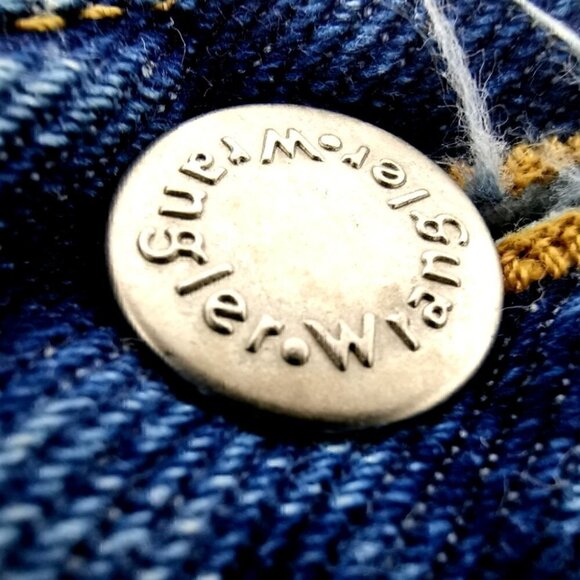 Wrangler Men's 36 x 32 Blue Cotton Regular Jeans - Picture 5 of 12